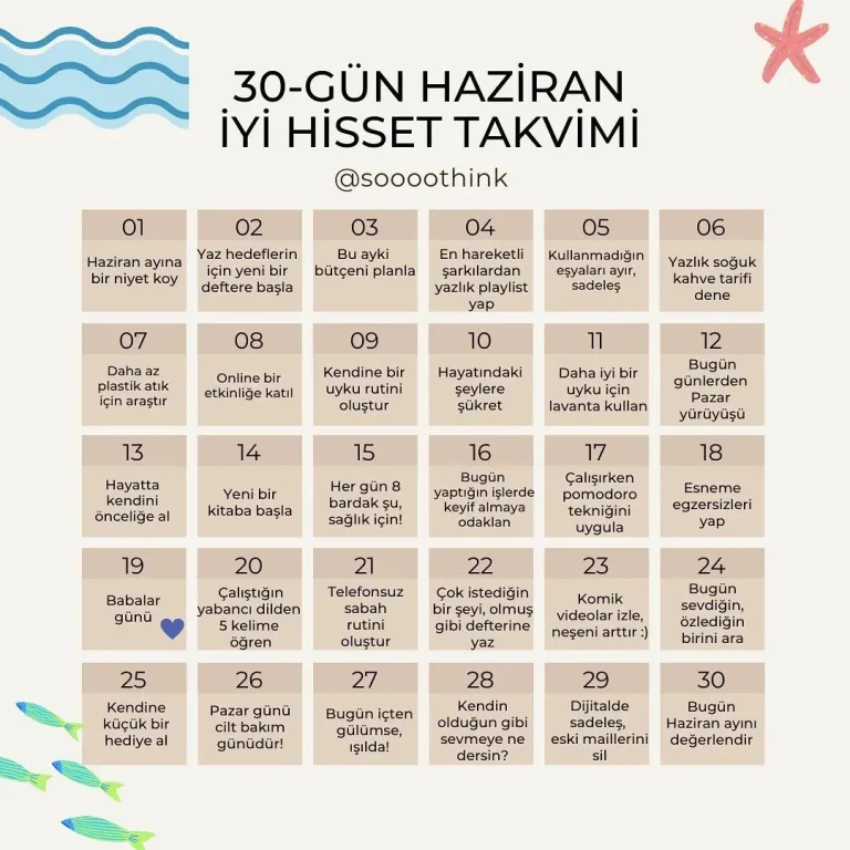 30 Günlük Hayat Dönüştürücü Plan: Yeni Başlangıç İpuçları